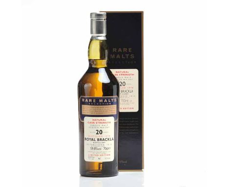 ROYAL BRACKLA 1978 RARE MALTS AGED 20 YEARS
Highland Single Malt Scotch Whisky. Limited edition. Distilled 1978 and bottled M