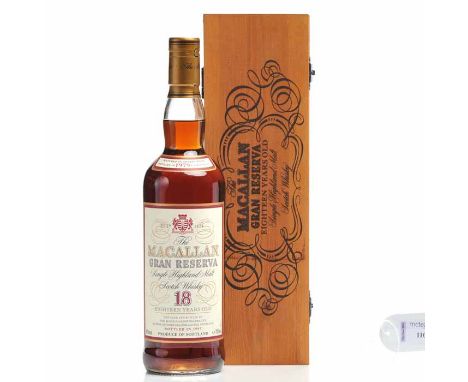 MACALLAN 1979 GRAN RESERVA
Highland Single Malt Scotch Whisky. Distilled and bottled by The Macallan Distillers Ltd, Easter E