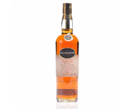 GLENGOYNE 16 YEARS OLD SCOTTISH OAK WOOD FINISH 
Highland Single Malt Scotch Whisky. Limited edition. Bottle no. A 2514. 700m