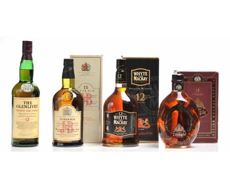 GLENLIVET AGED 12 YEARS FRENCH OAK FINISH 
Single Malt Scotch Whisky. Finished in casks of French Limousin Oak. 70cl, 40% vol