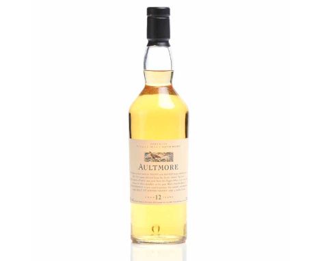 AULTMORE FLORA & FAUNA AGED 12 YEARS
Speyside Single Malt Scotch Whisky. 70cl, 43% volume.
