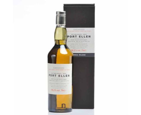 PORT ELLEN 4th RELEASE 1978 AGED 25 YEARS
Islay Single Malt Scotch Whisky. Limited edition, bottle No. 1751 of 5100. 70cl, 56