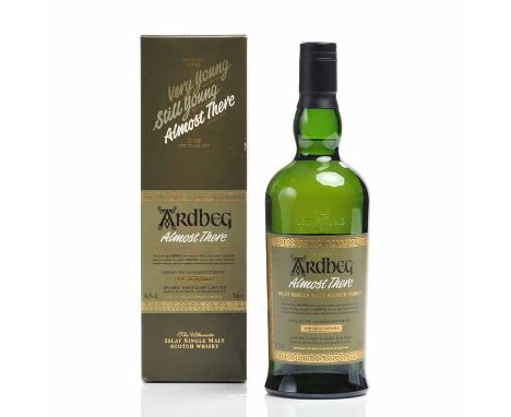 ARDBEG 'ALMOST THERE' 3rd RELEASE
Islay Single Malt Scotch Whisky. Distilled 1998, bottled 2007. NCF. 70cl, 54.1% volume, in 