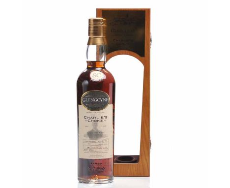 GLENGOYNE 'CHARLIE'S CHOICE' AGED 17 YEARS
Highland Single Malt Scotch Whisky. Limited edition. Distilled 6th July 1989, and 