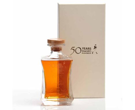 JOHNNIE WALKER '50 YEARS AT HILL STREET 1956-2006' DECANTER
Blended Scotch Whisky. 70cl, 40% volume, with stopper in presenta