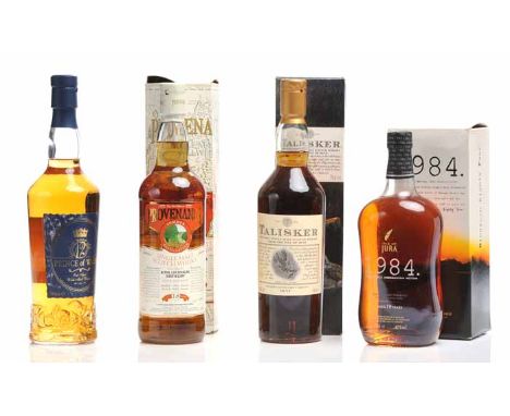 ISLE OF JURA 1984 GEORGE ORWELL COMMEMORATIVE EDITION
Highland Single Malt Scotch Whisky. Aged 19 years. Limited edition. Bot
