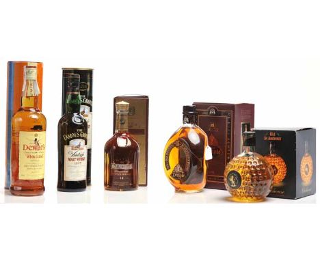 FAMOUS GROUSE 1987 VINTAGE AGED 12 YEARS
Blended Malt Scotch Whisky. Bottled by Matthew Glog & Son Limited, Perth. 70cl, 40% 