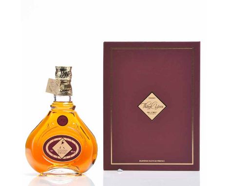 JOHNNIE WALKER 'THANK YOU HILL STREET'
Blended Scotch Whisky. Created in honour of Hill Street, Kilmarnock. 75cl, 43% volume,
