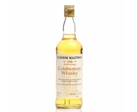 GLENESK 1969 - GLENESK MALTINGS 25th ANNIVERSARY
Highland Single Malt Scotch Whisky. Signed 21st May 1993. 75cl, 60% volume. 