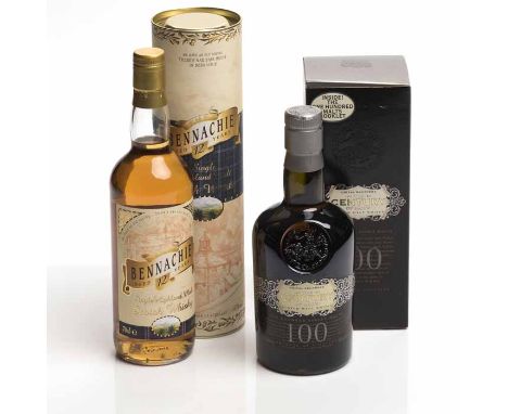 CHIVAS BROTHERS 'THE CENTURY OF MALTS'
Blended Scotch Malt Whisky. A blend of 100 single malts. 70cl, 40% volume, in carton. 