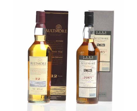 AULTMORE 1983 FLORA & FAUNA CASK STRENGTH
Speyside Single Malt Scotch Whisky. Distilled in 1983 and bottled in 1997. Bottle n