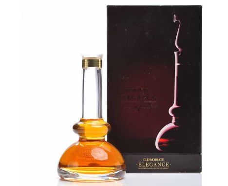 GLENMORANGIE ELEGANCE 21 YEARS OLD
Highland Single Malt Scotch Whisky. 70cl, 43% volume, in pot still decanter with stopper, 