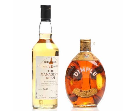 GLENLOSSIE 'THE MANAGER'S DRAM' AGED 12 YEARS
Single Malt Scotch Whisky. Bottled November 2004, bottle No. 0692. 70cl, 55.5% 