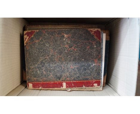 MANUSCRIPT MISCELLANY: a group of six albums/commonplace books, to include 'A Compendium of Arithmetic by Jane Cape 1823..' m