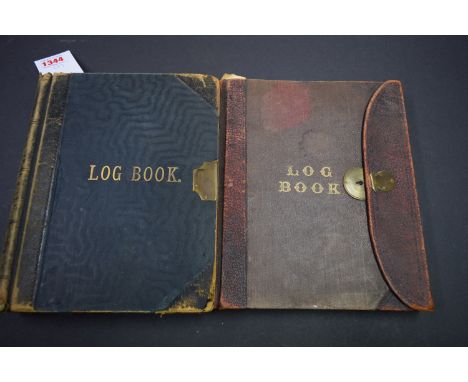 ST DENYS GIRLS SCHOOL, SOUTHAMPTON, LOG BOOKS: a pair of detailed log books, with manuscript entries covering period circa 18