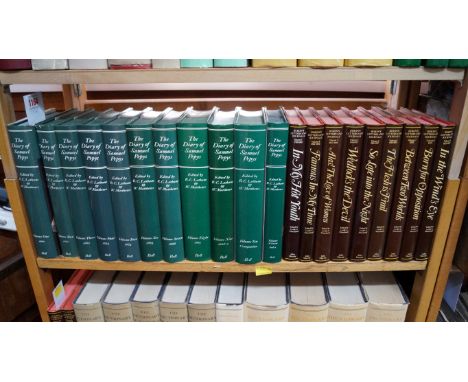 LATHAM (Robert & MATTHEWS, William): 'The Diary of Samuel Pepys...' London, Bell, 1970-83: 11 vols, 8vo, publishers cloth wit