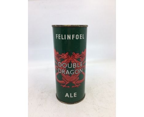 A vintage can of Felinfoel Double Dragon Ale, two glass size.&nbsp;