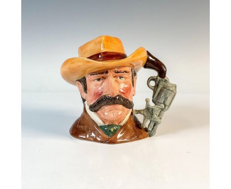 Brown coat; light brown hat with red band. Royal Doulton backstamp. Artist: Stanley J. TaylorIssued: 1985 - 1989Dimensions: 5