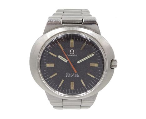 Omega  Geneve Dynamic gentleman's stainless steel manual wind wristwatch, on original braceletCondition Report:Movement curre