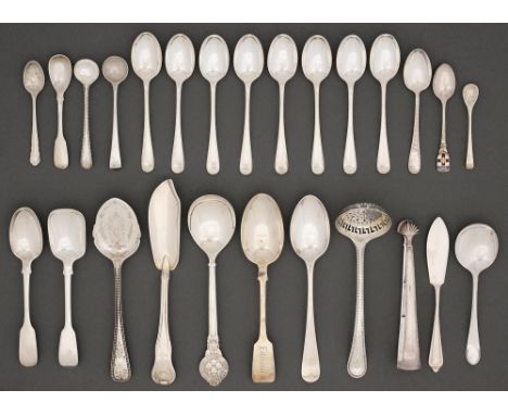 Miscellaneous plated wares, &nbsp;to include an Edwardian oval tea tray, ring handled wirework basket, two owl and fox sculpt