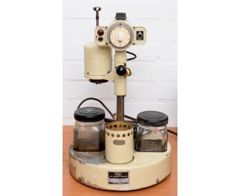 An Elmer Watch Clock and Instrument Cleaning Machine, Hans Schmidbauer, Germany, 52cm h  