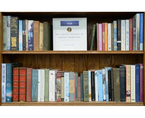 Books. Polar Exploration &amp; Travel. Three shelves of general stock, late 19th c and later,&nbsp;some Arctic and Antarctic 