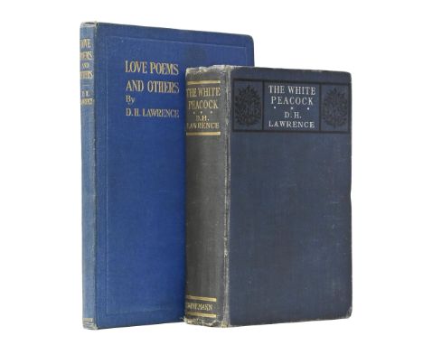 Lawrence (D.H.), The White Peacock, first edition, London: William Heinemann, 1911, half-title with publisher's advert to ver