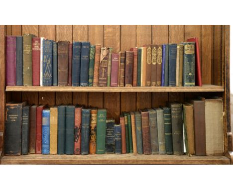 Books. Four shelves of general stock, 19th c and later,&nbsp;including pre-First World War propaganda: Offin (T.W., Jun.), Ho