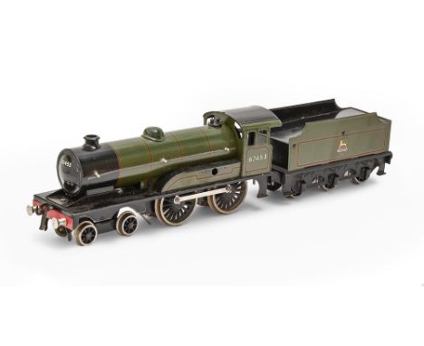 A Bassett Lowke 'O' gauge model of the British Railways locomotive "Prince Charles", No 62453, clockwork motor  Good conditio