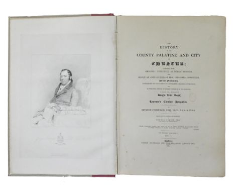 Antiquarianism, Palaeography and Bibliography, Topography &amp; History. Cheshire: Ormerod (George) &amp; Helsby (Thomas, edi