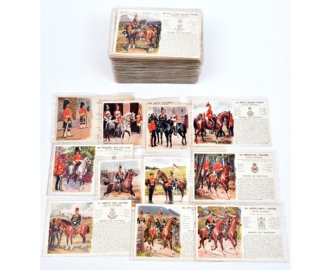 A scarce complete set of 168 military postcards including variations of Gale &amp; Poldens Pictorial and Historical Postcards
