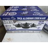 +VAT Basoo 7 piece aluminium cookware set