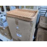 +VAT 24x 40cm wicker effect display baskets