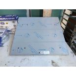 +VAT 65cm stainless steel wall mount shelf with brackets