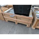 +VAT 100cm gas 4 burner mirrored top griddle