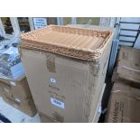+VAT 24x 40cm wicker effect display baskets