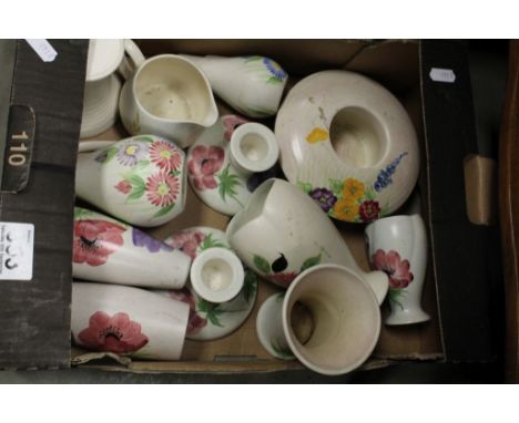 A quantity of Radford ware pottery.