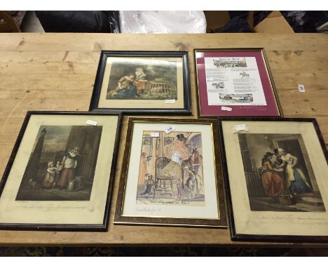 A selection of prints mostly hunting.