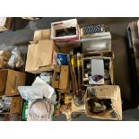 Pallet of Misc. Lights, Marl Lights, Micro LED Light Cables, Federal Signal Strobe Light