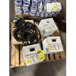 Pallet of Misc. Automotive Belts, (3) Boxes of Supelco Buffer Solution PH 7.0 Yellow