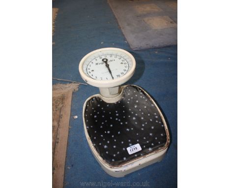 A set of Weighmaster Bathroom scales
