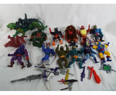 Masters of the Universe - He-Man - a collection of twelve action figures relating to He-Man, various maker's marks Mattel Inc