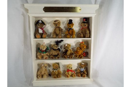 teddy bear display case