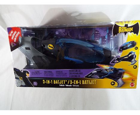 Batman - a 3-in-1 Batjet by Mattel # H1317, mint in sealed packaging - Est £20 - £40
