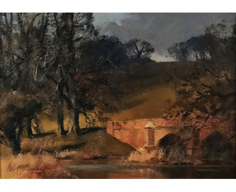 Trevor Chamberlain (British, b. 1933)In the Chiltern Hillssigned and dated 'T Chamberlain 84' (lower left)oil on canvas25.5 x