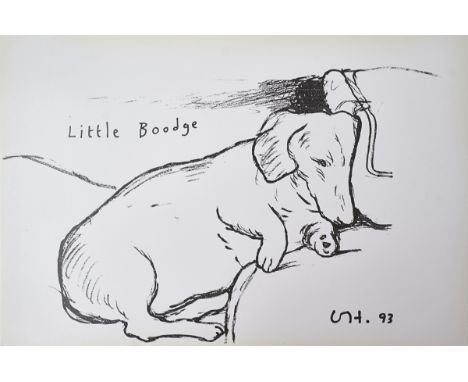 David Hockney (British, b. 1937)Little Boodge, 1993lithographic posterpublished by 1853 Gallery, Salts Mill, Saltaire, Yorksh