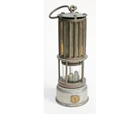 A miner's lamp 'The Premier Lamp &amp; Engineering Co. Ltd.', height 27cm. Condition - general wear.