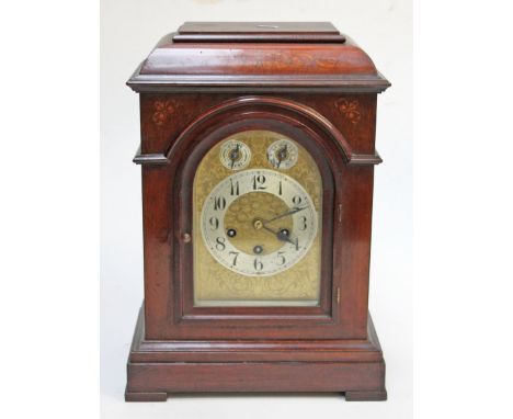 A Junghans mantel clock. H44cm.
