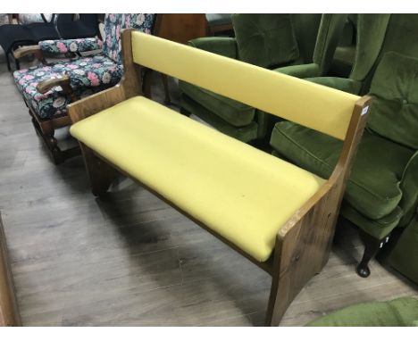 VINTAGE 1970S KITCHEN BENCH