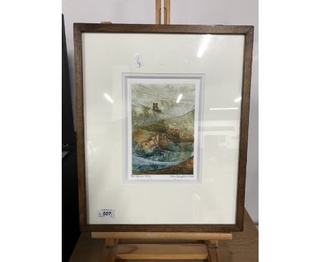 LUCY HAWKINS SLEEPING FOX , PORT QUINNS FOLLY JUDY HAMPSTEAD, ALAN OVERTON DUNSTER + 1 OTHER PRINT